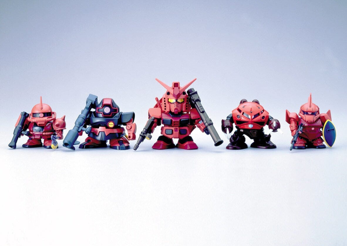 SD Gundam G Generation-F Char's Custom MS Collection – USA Gundam