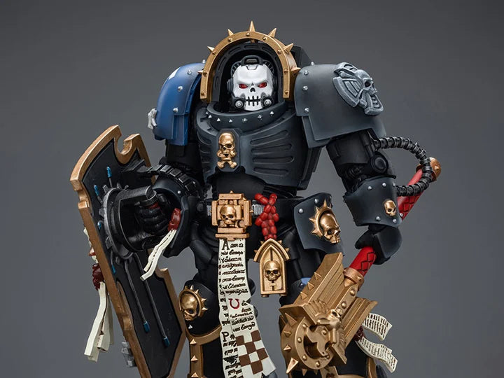 Warhammer 40K Ultramarines Chaplain in Terminator Armor 1/18 Scale Action  Figure