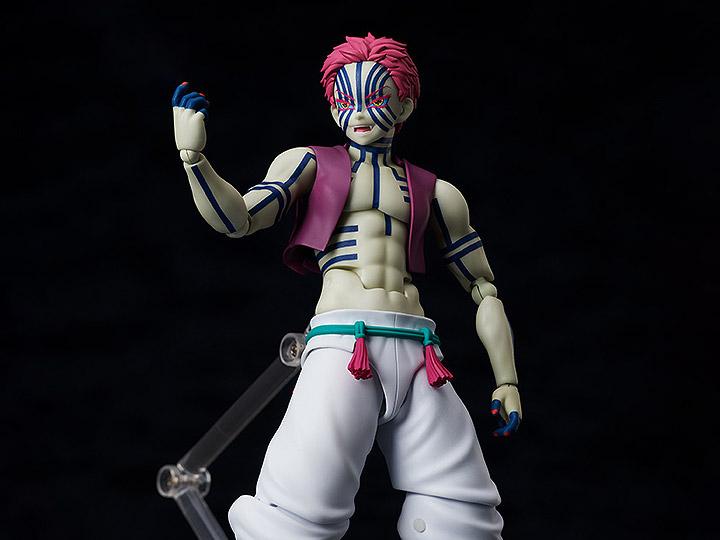 Chibi Masters Bandai Akaza Demon Slayer Figure | 8cm Akaza Anime Figure  from Demon Slayer Anime and Manga | Collectable Anime Merch Figures Make  Great