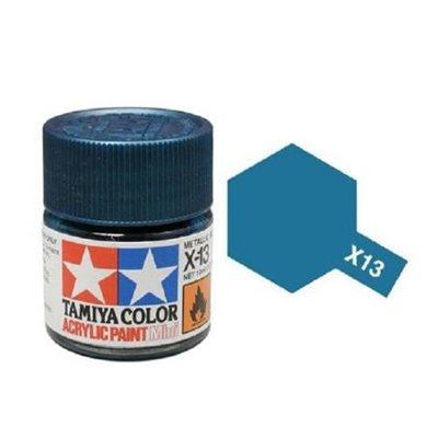 Tamiya - Acrylic Mini X-13 Metallic Blue Paint