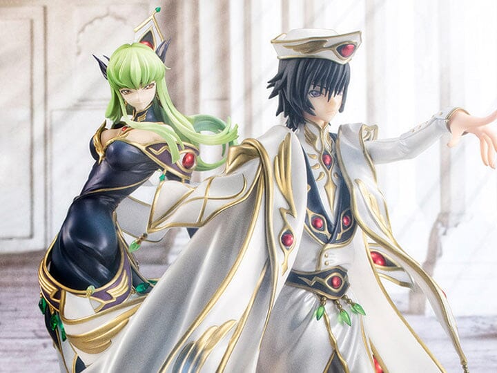 Lelouch and C.C. in Halloween costumes