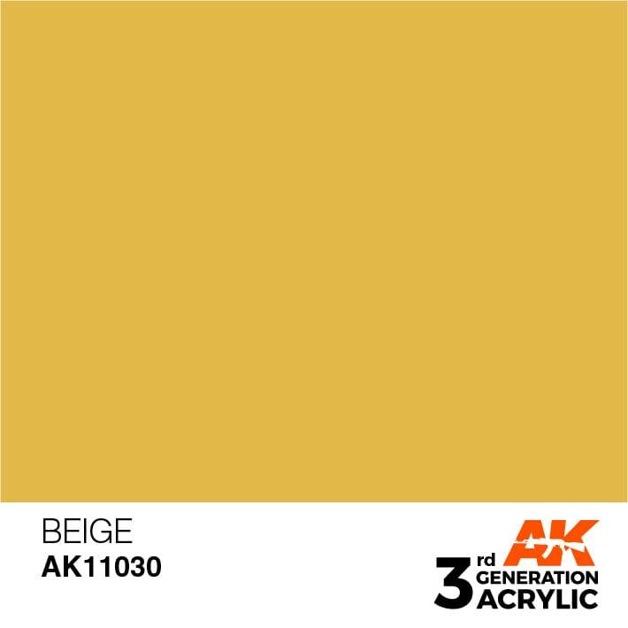 AK Interactive 3G Acrylic Beige 17ml