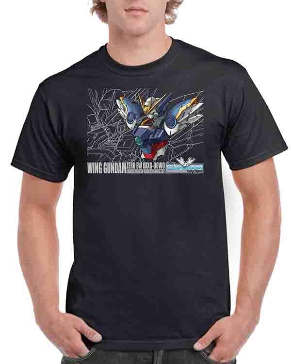 Wing Zero Custom USA Gundam T Shirt