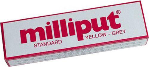 Milliput Yellow Grey (Standard) Milliput Epoxy Putty 4oz (113.4 g