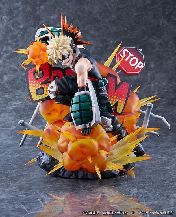 My Hero Academia M23 Gekitotsu Heroes Tomy Card HBR-0-405-HR Katsuki Bakugo