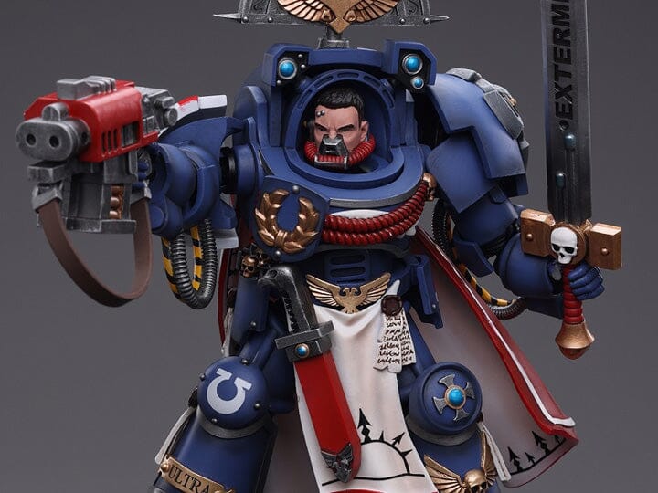 Warhammer 40K Ultramarines Terminator Captain 1/18 Scale Figure – USA ...