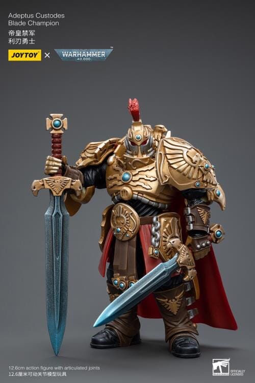 Warhammer 40K Adeptus Custodes Blade Champion 1/18 Scale Figure – USA ...