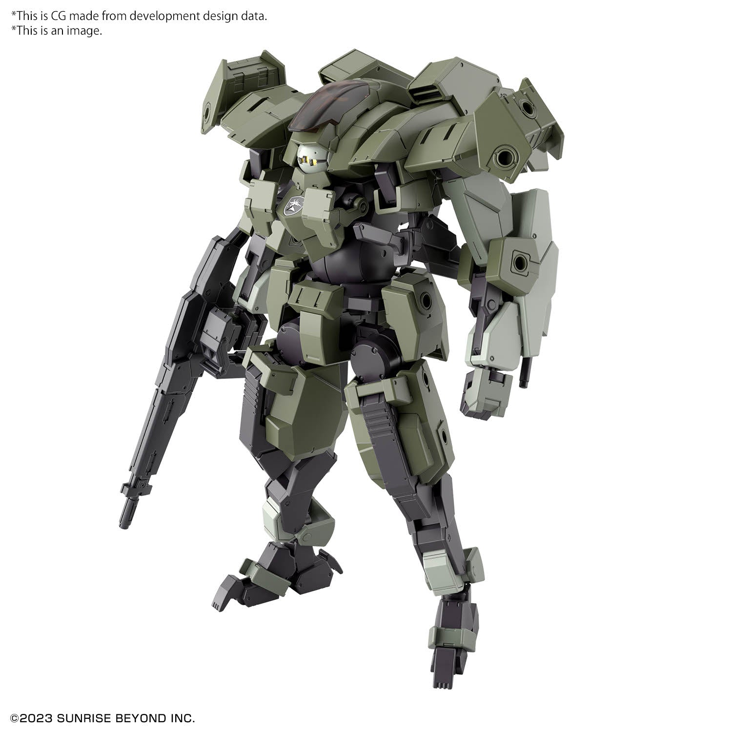 Kyoukai Senki HG Aaron Rhino 1/72 Scale Model Kit – USA Gundam Store