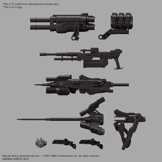 30MM Armored Core VI Fires of Rubicon RaD CC-2000 Orbiter Nightfall Mo ...