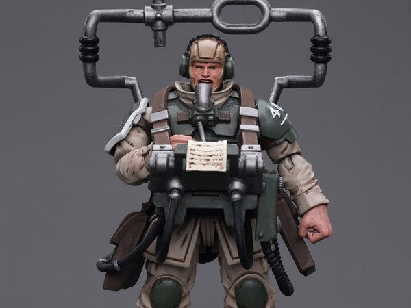 Warhammer 40K Astra Militarum Tempestus Scions Command Squad 55th Kappic Eagles Medic 1/18 Scale Figure