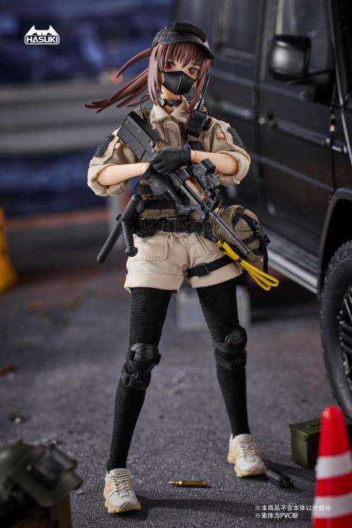 Pocket Art Series Security Guard Hiyo Reizei 1/12 Scale Action Figure ...