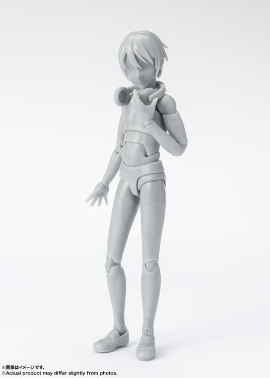 S.H.Figuarts DX Body-kun School Life Edition Set (Gray Color Ver