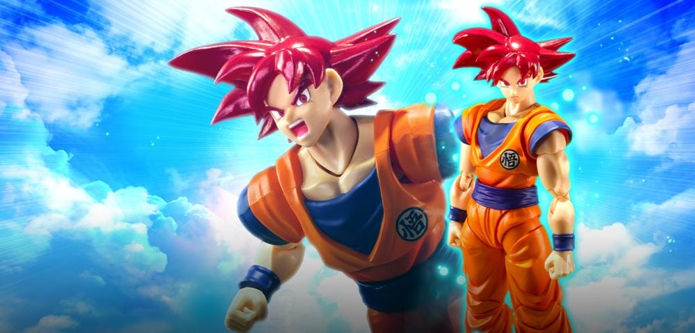 S.H. Figuarts Dragon Ball good Z Super Saiyan God Goku