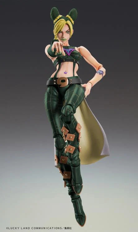 JoJo's outlets Bizarre Adventure JJBA Super Action Statue Jolyne Cujoh & Stone Free