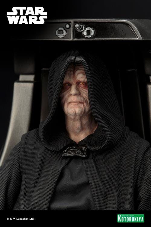 ArtFx selling Kotobukiya Star Wars Emperor Palpatine 1/10 Scale Pre Painted Model Kit