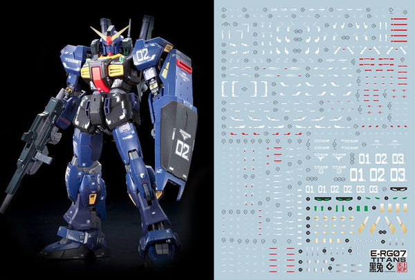 C05 RG RX-178 Gundam Mk-II (TITANS) Decal Sheet – USA Gundam Store