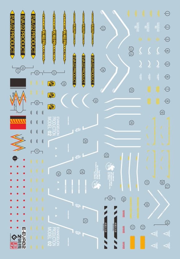 C43 RG EVA 02 Water Slide Decal – USA Gundam Store