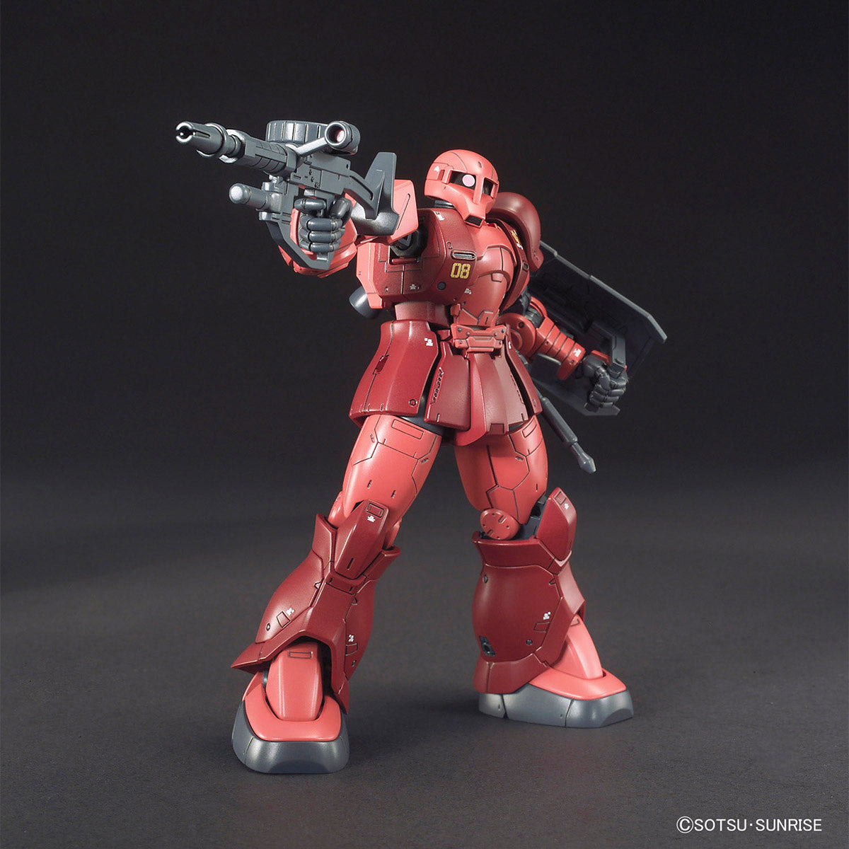 HG The Origin 1/144 #015 MS-05 Zaku I (Char Aznable) – USA Gundam