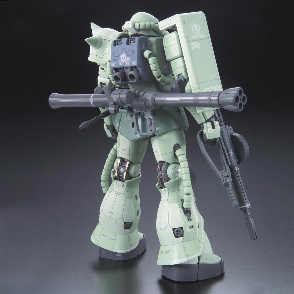 Bandai RG #04 Mobile Suit Gundam MS-06F Zaku II 1/144 Scale Model Kit -  Walmart.com