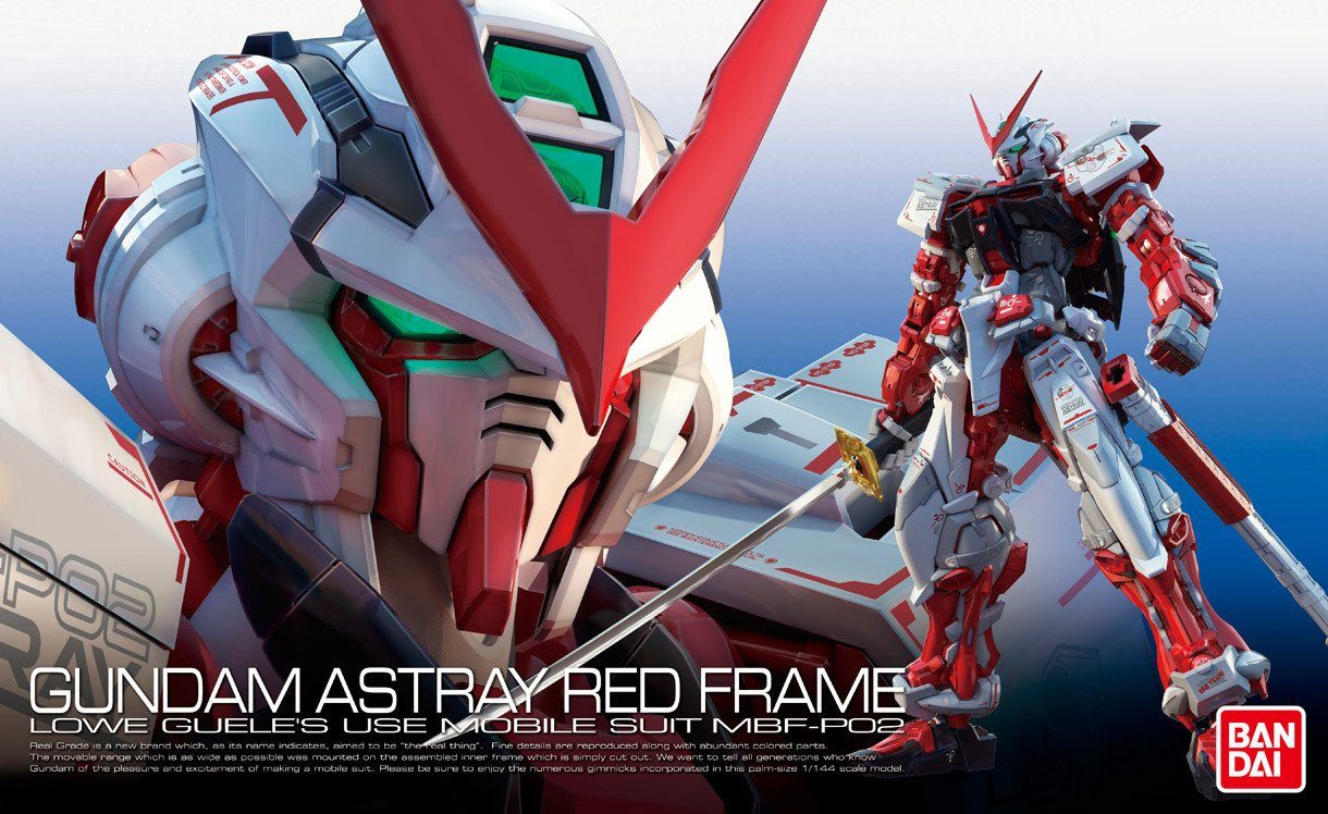 gundam astray red frame master grade