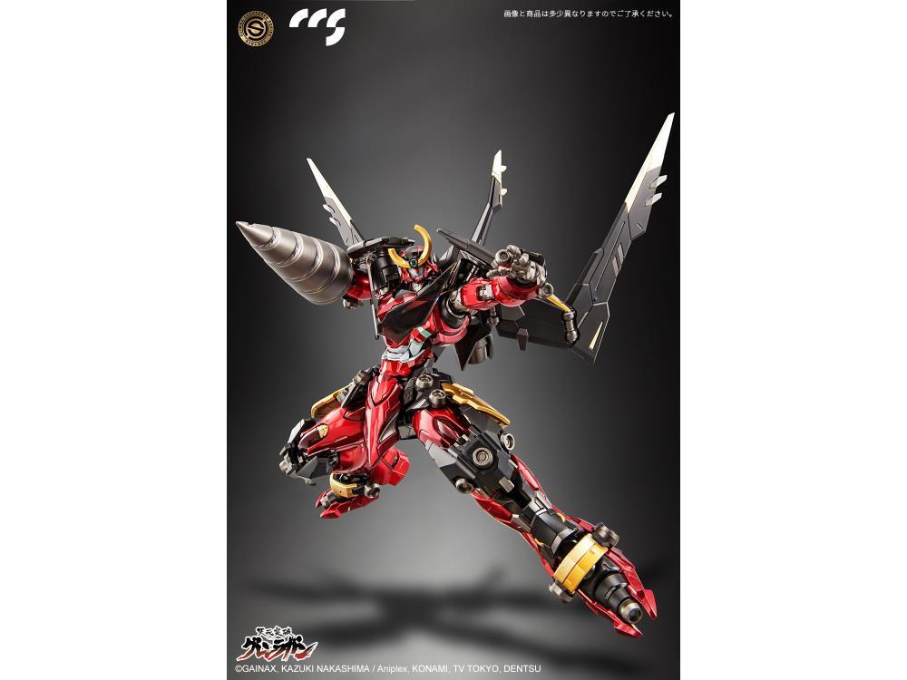  Tengen Toppa Gurren Lagann Revoltech #058 Super Poseable Action  Figure Gurren Lagann (Fully Drillized Version) : Arts, Crafts & Sewing