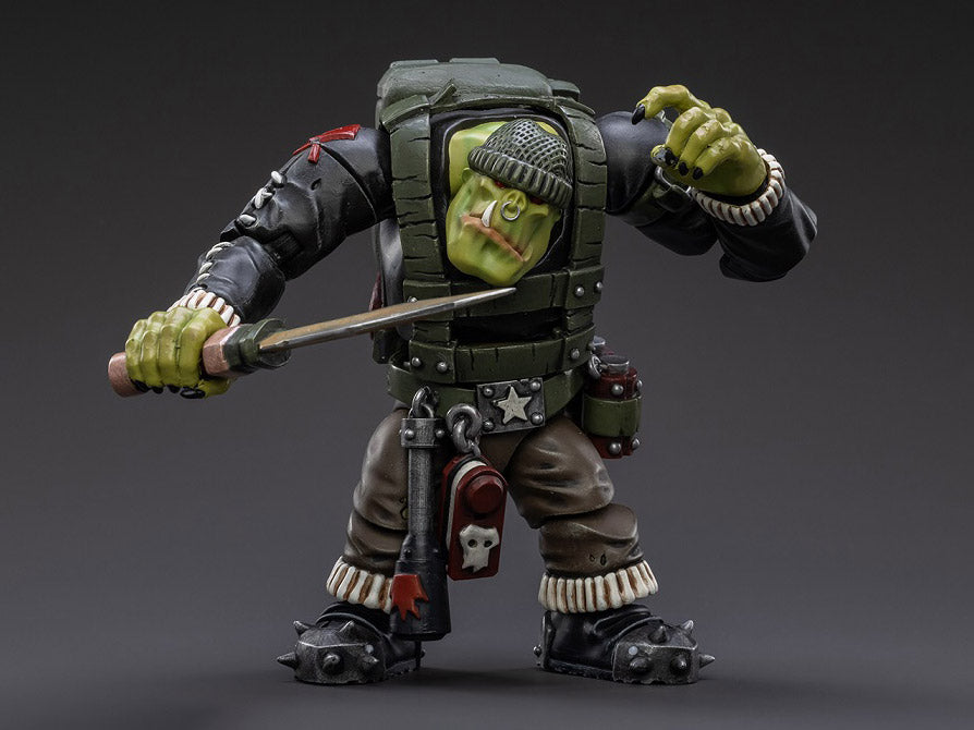 Warhammer 40K Ork Kommandos Comms Boy Wagzuk 1/18 Scale Figure