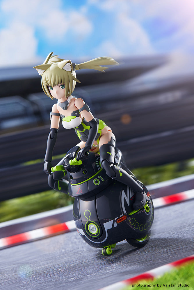 Frame Arms Girl INNOCENTIA [Racer] & NOSERU Plastic high quality Figure