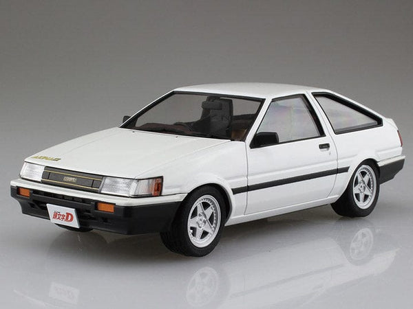 Aoshima - Initial D 1/24 Itsuki Takeuchi AE85 Levin Plastic Model