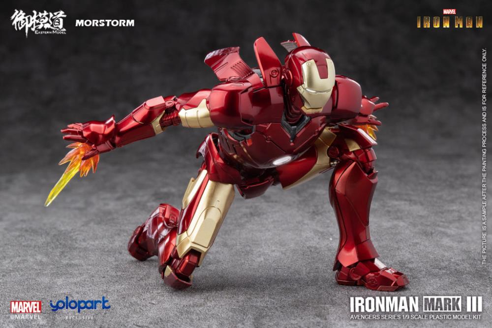 Iron Man Mark III (Deluxe Ver.) 1/9 Scale Model Kit