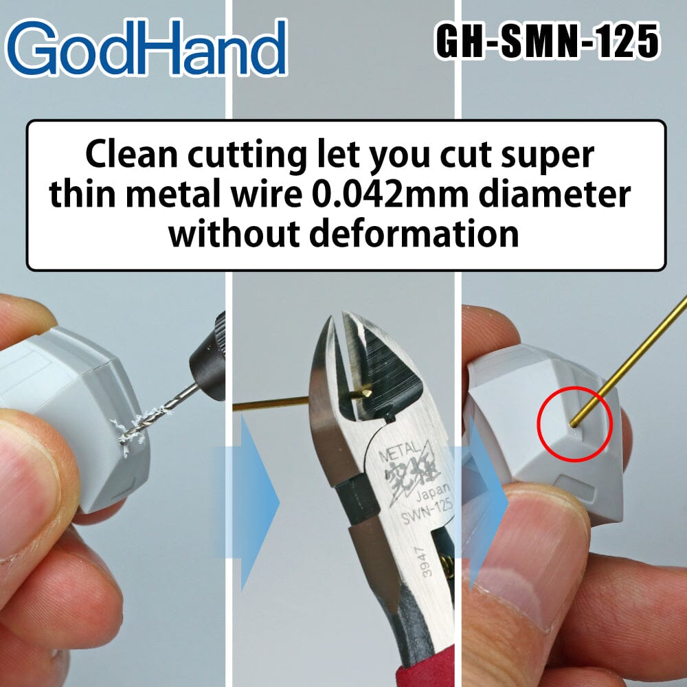 GH-PN-165 GodHand - Parts Nipper (Limited QTY / Limited Production)