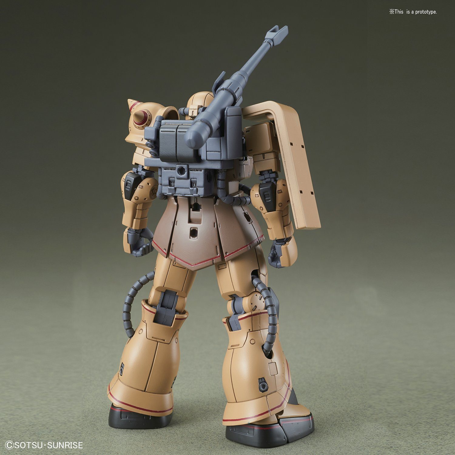 HG-The Origin 1/144 #019 MS-06CK Zaku Half Cannon – USA Gundam Store