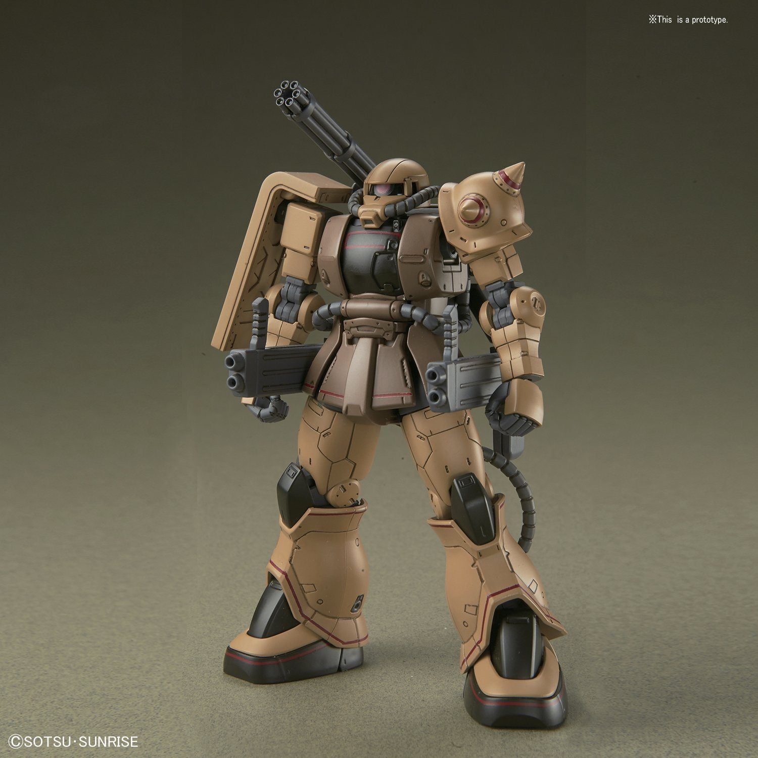 HG-The Origin 1/144 #019 MS-06CK Zaku Half Cannon – USA Gundam Store