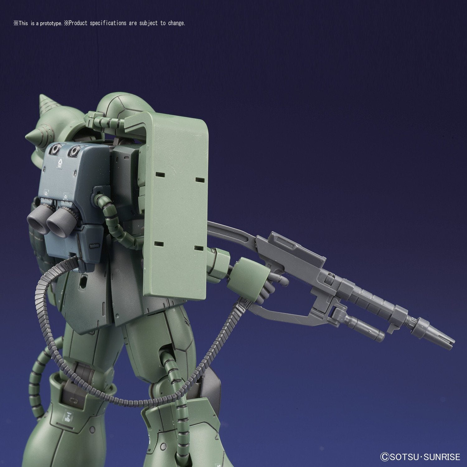 HG-The Origin 1/144 #016 MS-06C Zaku II Type C / Type C-5 – USA Gundam ...