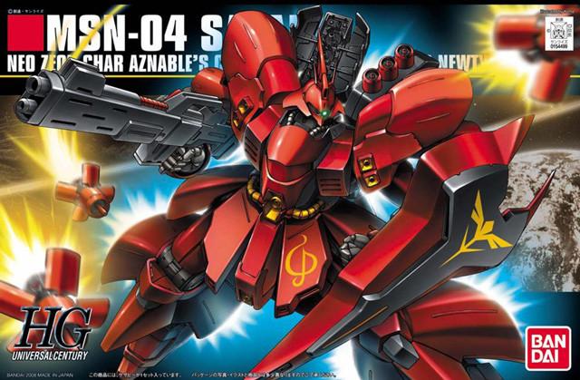 HGUC 1/144 #88 MSN-04 Sazabi – USA Gundam Store