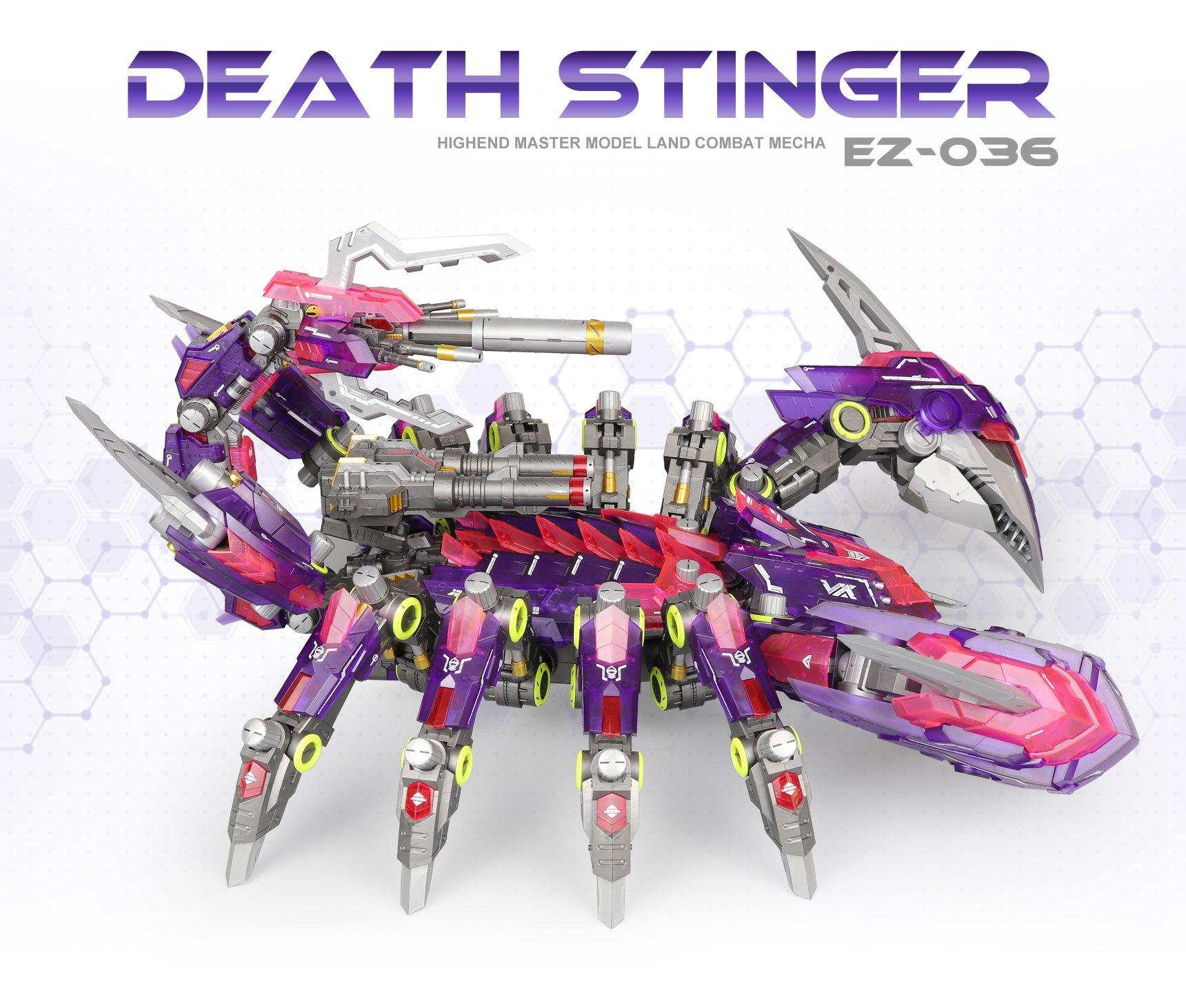 1/50 Death Stinger Model kit ZA EZ-036 Clear Edition
